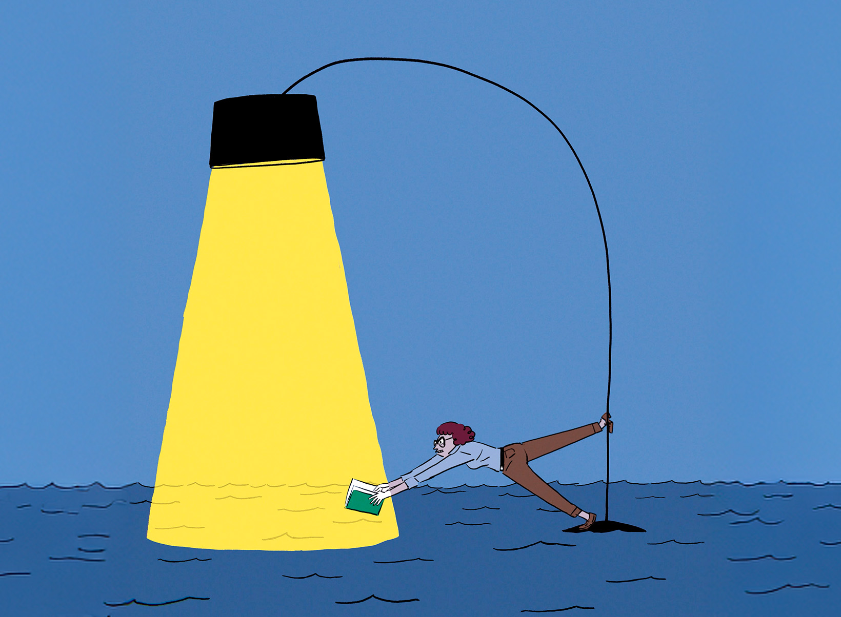 Disegno le cose che mi parlano: Javi Aznarez per What’s in a lamp?
